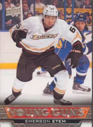 2013-14 UPPER DECK - EMERSON ETEM #245 YOUNG GUNS