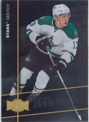2015-16 FLEER SHOWCASE - MATTIAS JANMARK #MU-14 METAL UNIVERSE