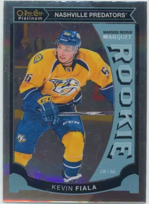 2015-16 O-PEE-CHEE PLATINUM - KEVIN FIALA #M6 MARQUEE ROOKIE