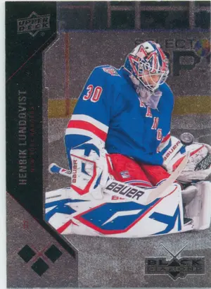 2011-12 BLACK DIAMOND - HENRIK LUNDQVIST #157 TRIPLE DIAMOND