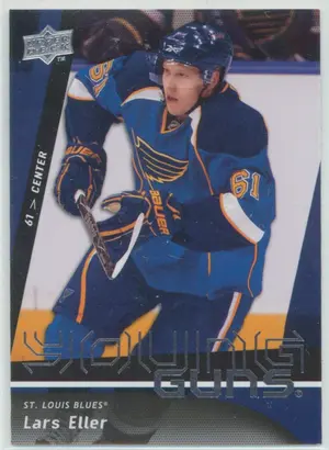 2009-10 UPPER DECK - LARS ELLER #489 YOUNG GUNS