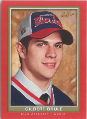 2005-06 BEE HIVE - GILBERT BRULE #106 RED