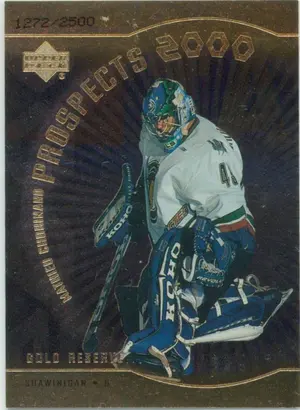 1999-00 GOLD RESERVE - MATHIEU CHOUINARD #330 ROOKIE 1272/2500