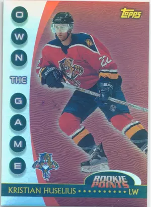 2002-03 TOPPS - KRISTIAN HUSELIUS #OTG13 OWN THE GAME