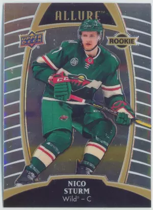 2019-20 ALLURE - NICO STURM #70 ROOKIE