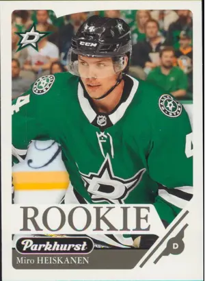 2018-19 PARKHURST - MIRO HEISKANEN #334 ROOKIE