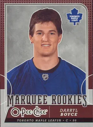 2008-09 O-PEE-CHEE - DARRYL BOYCE #505 MARQUEE ROOKIE