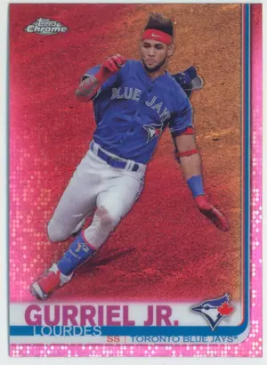 2019 Topps Chrome - Lourdes Gurriel Jr. Pink Refractor #118
