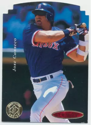 1993 Upper Deck SP Championship Series - Jose Canseco #127 Die-Cut Parallel