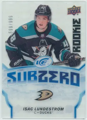 2018-19 ICE - ISAC LUNDESTROM #SZ-48 SUBZERO 599/999
