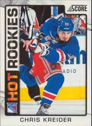 2012-13 SCORE - CHRIS KREIDER #543 ROOKIE