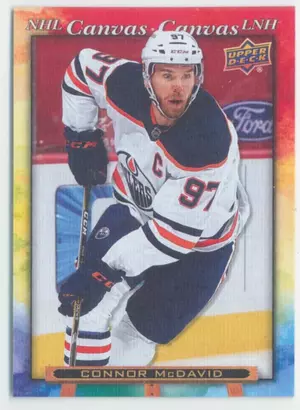 2021-22 TIM HORTONS - CONNOR McDAVID #C-3 CANVAS