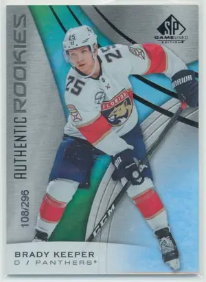 2019-20 SP GAME USED - BRADY KEEPER #177 RAINBOW 108/296