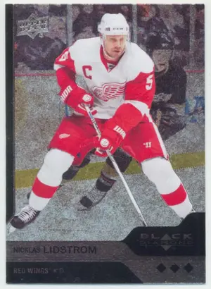 2013-14 BLACK DIAMOND - NICKLAS LIDSTROM #164 TRIPLE DIAMOND