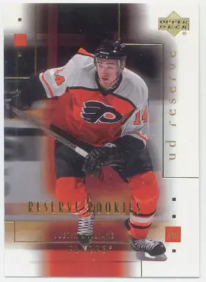 2000-01 UD RESERVE - JUSTIN WILLIAMS #109 ROOKIE