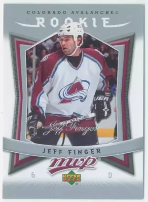 2007-08 MVP - JEFF FINGER #301 ROOKIE