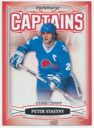 2006-07 PARKHURST - PETER STASTNY #175 CAPTAINS 2166/3999