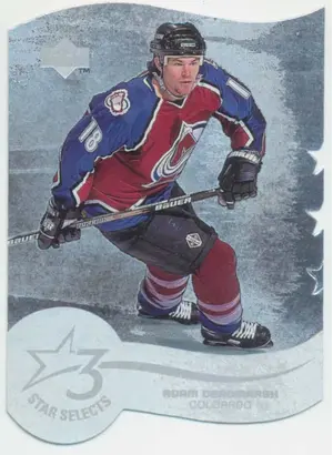 1997-98 UPPER DECK - ADAM DEADMARSH #T13A THREE STAR SELECTS