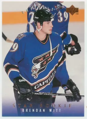 1995-96 UPPER DECK - BRENDAN WITT #265 STAR ROOKIE