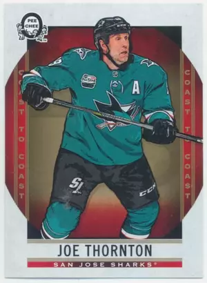 2018-19 O-PEE-CHEE COAST TO COAST - JOE THORNTON #8