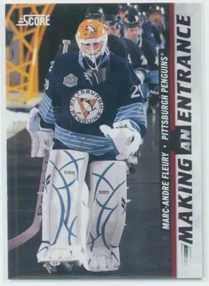 2011-12 SCORE - MARC-ANDRE FLEURY #5 MAKING AN ENTRANCE