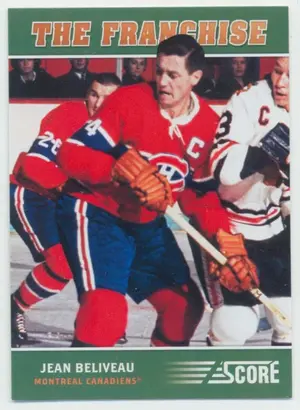 2012-13 SCORE - JEAN BELIVEAU #OS4 THE FRANCHISE