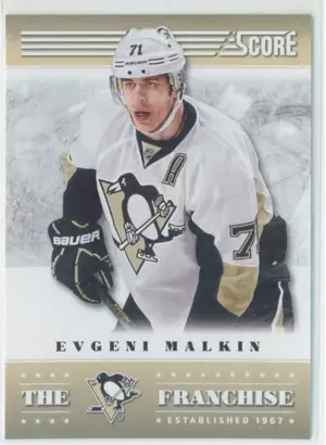 2013-14 SCORE - EVGENI MALKIN #TF-23 THE FRANCHISE
