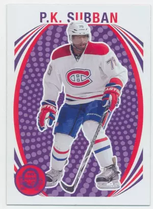 2013-14 O-PEE-CHEE - P.K. SUBBAN #127 RETRO