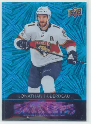 2020-21 UPPER DECK - JONATHAN HUBERDEAU #DZ-20 DAZZLERS BLUE