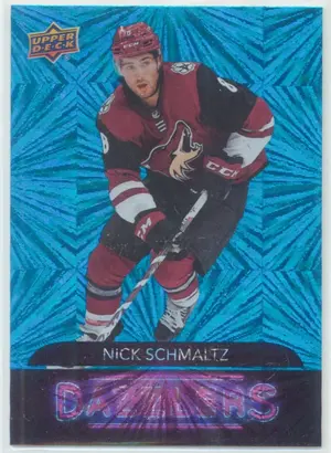 2020-21 UPPER DECK - NICK SCHMALTZ #DZ-2 DAZZLERS BLUE