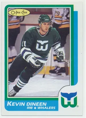 1986-87 O-PEE-CHEE - KEVIN DINEEN #88