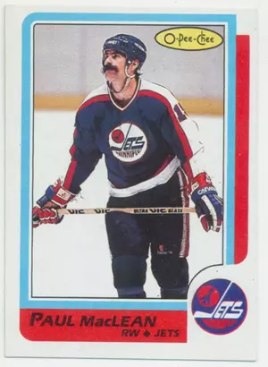 1986-87 O-PEE-CHEE - PAUL MacLEAN #114