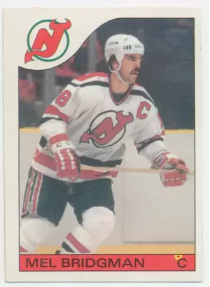 1985-86 O-Pee-Chee - Mel Bridgman #42