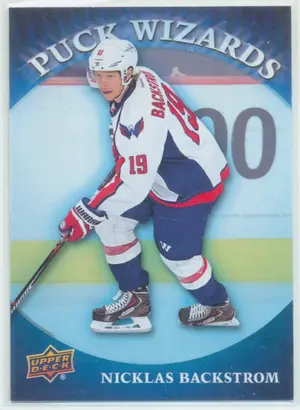 2015-16 UPPER DECK - NICKLAS BACKSTROM #PW-6 PUCK WIZARDS