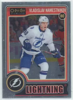 2014-15 O-PEE-CHEE PLATINUM - VLADISLAV NAMESTNIKOV #165 ROOKIE