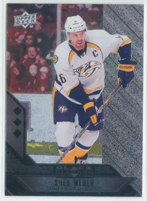 2014-15 BLACK DIAMOND - SHEA WEBER #162 TRIPLE DIAMOND