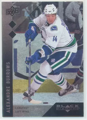 2009-10 BLACK DIAMOND - ALEXANDRE BURROWS #122 DOUBLE DIAMOND
