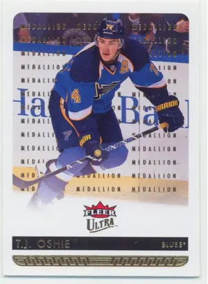 2014-15 FLEER ULTRA - T.J. OSHIE #161 GOLD MEDALLION