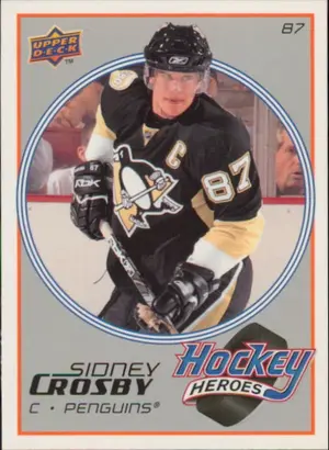 2008-09 UPPER DECK - SIDNEY CROSBY #HH4 HOCKEY HEROES
