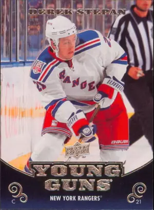 2010-11 UPPER DECK - DEREK STEPAN #238 YOUNG GUNS