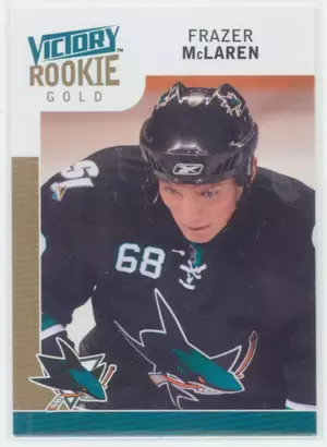 2009-10 VICTORY - FRAZER McLAREN #327 ROOKIE GOLD