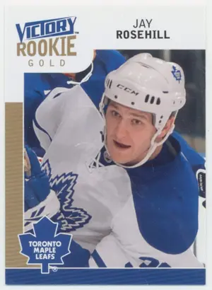 2009-10 VICTORY - JAY ROSEHILL #327 ROOKIE GOLD