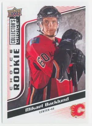 2009-10 COLLECTOR'S CHOICE - MIKAEL BACKLUND #241 ROOKIE