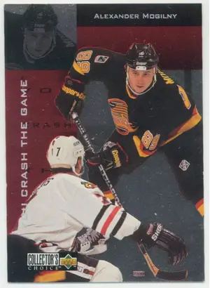 1996-97 COLLECTOR'S CHOICE - ALEXANDER MOGILNY #CR3 YOU CRASH THE GAME PRIZES