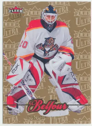 2007-08 FLEER ULTRA - ED BELFOUR #113 GOLD MEDALLION
