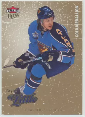 2008-09 FLEER ULTRA - BRYAN LITTLE #5 GOLD MEDALLION