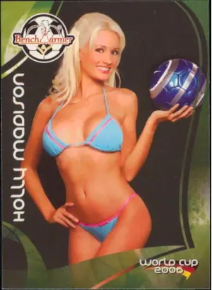 2006 Benchwarmer World Cup - Holly Madison #H84 SP!