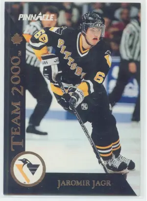 1992-93 PINNACLE (CDN) - JAROMIR JAGR #15 TEAM 2000