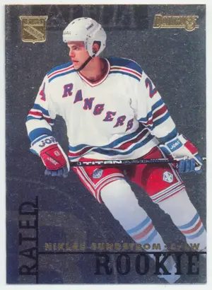1995-96 DONRUSS - NIKLAS SUNDSTROM #3 RATED ROOKIE