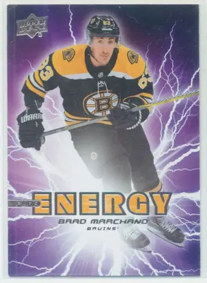 2019-20 UPPER DECK - BRAD MARCHAND #PE-2 PURE ENERGY ⚠